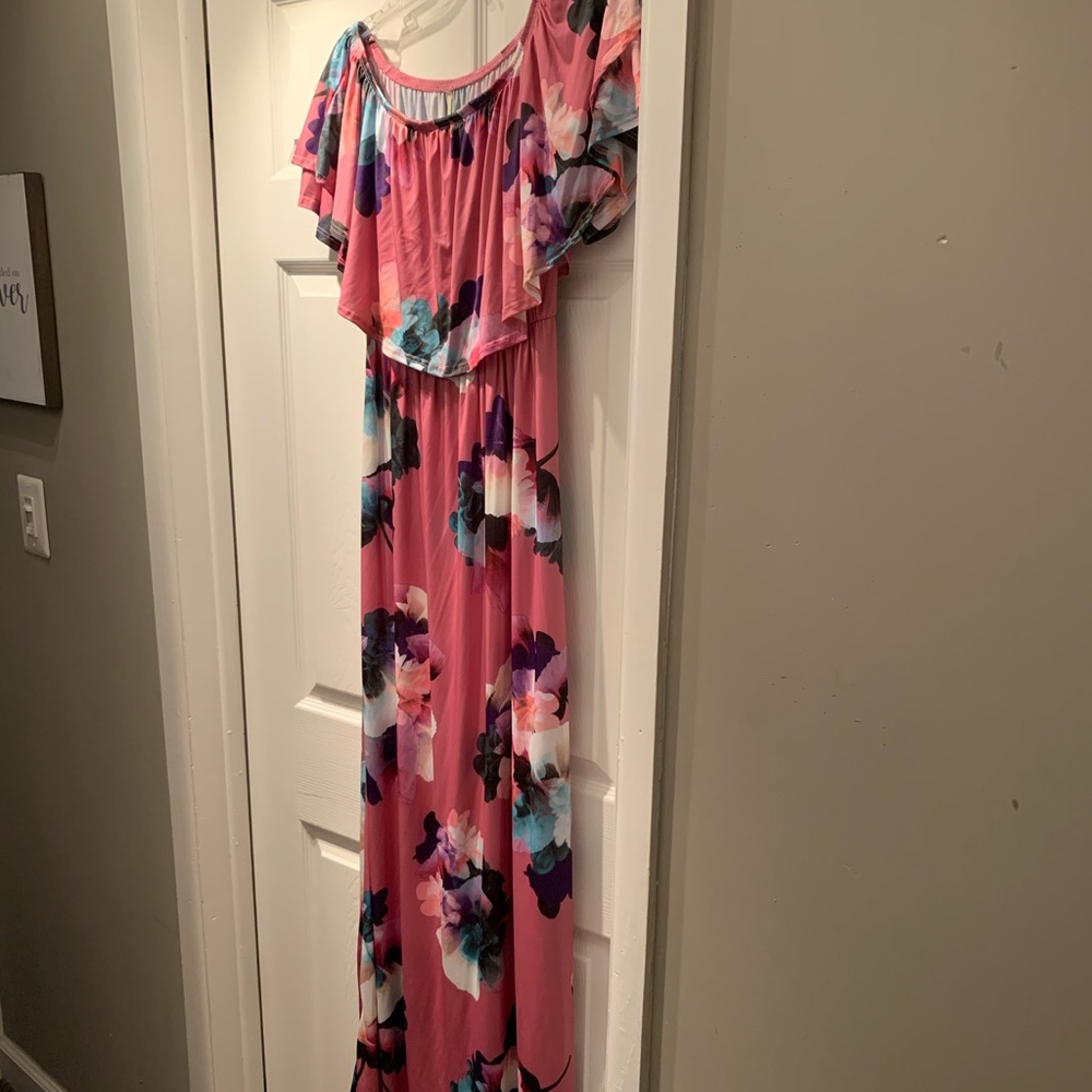 Women’s Maxi off-the-shoulder Dress